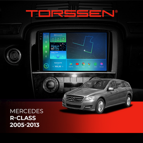 Штатна магнітола Torssen 2K Mercedes R-class 05-13 F96128 4G Carplay DSP