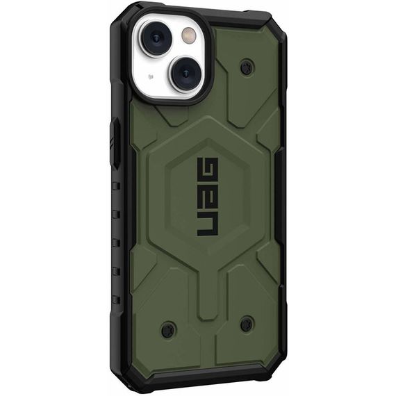 Ударостійкий чохол UAG Pathfinder with MagSafe для Apple iPhone 14 Plus (6.7") TPU+PC, Зелений | Зображення 4