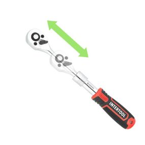 Рукоятка STORM, 1/4", 72 зуба, Cr-V INTERTOOL ET-8004