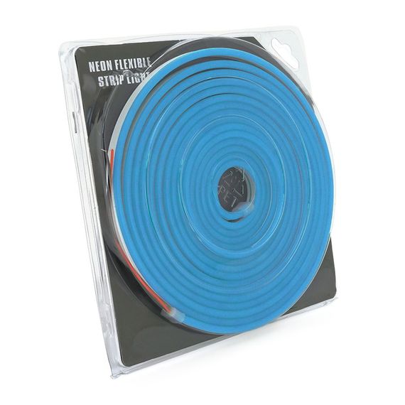 Стрічка світлодіодна в силіконі 3528, 12V, 5 метрів, IP67, Blue | Зображення 1