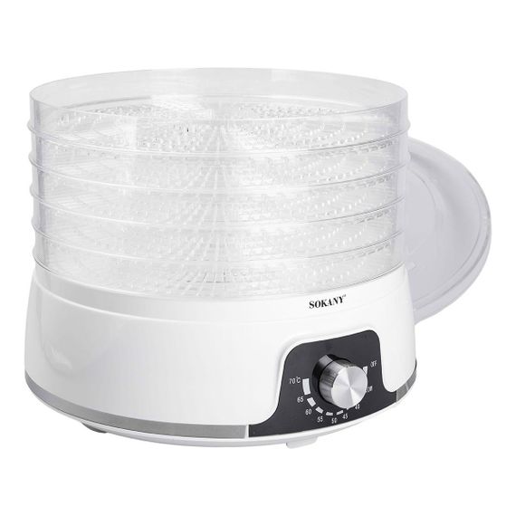 Сушилка для фруктов и овощей электрическая 350 Вт 5 лотков Sokany SK-10072 | Зображення 3