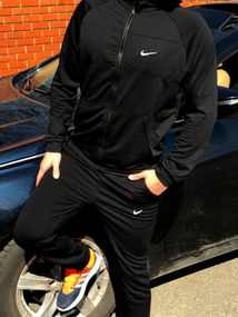 Мастерка найк чёрный S XL