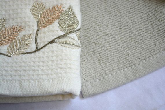 Набір рушників з вишивкою Pupilla 50 х 90 см Milan Leaf | Зображення 3