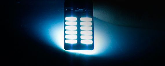 Светодиодная лампа AllLight T10 24 диода 4014 W2,1x9,5d 12V ICE BLUE + обманка и драйвер | Зображення 1