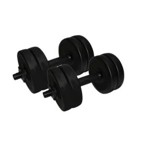 Гантели наборные композитные в пластиковой оболочке 2 шт по 5,5 кг Rock Pro NE-PL-G-005-2