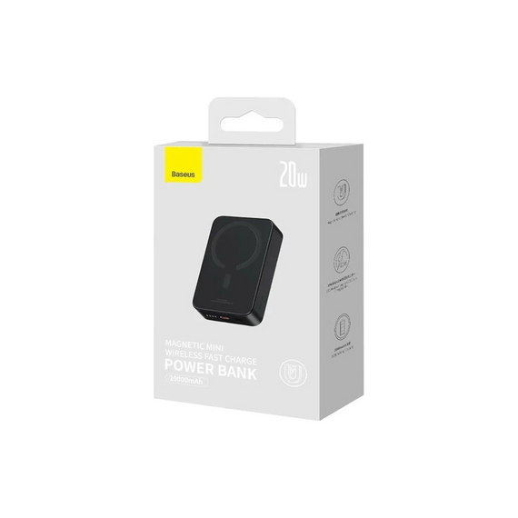 Повербанк Baseus Magnetic Mini 20000mAh 20W, Black | Зображення 5
