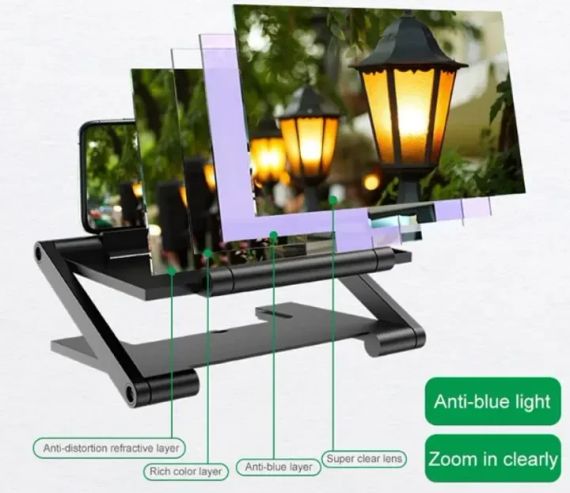 Універсальний збільшувач екрану для телефону 3Д, лупа для збільшення зображення F3 | Зображення 4