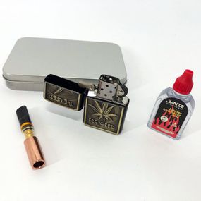 Запальничка бензинова в подарунковій коробці N11, подарункова RX-505 запальничка сувенірна