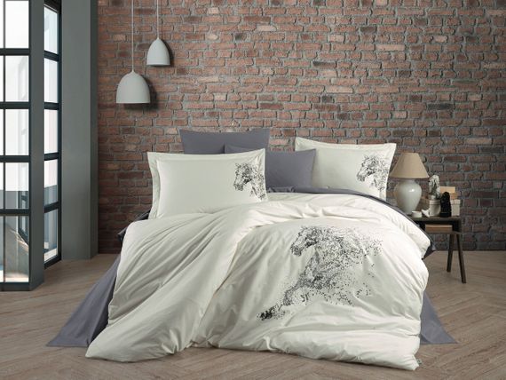 Постельное белье Maribor Elegance Poplin 200 х 220 см Royal Krem