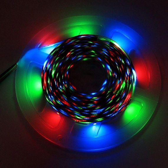 Світлодіодна Led стрічка 10м, з пультом ДК, від USB / Багатокольорова RGB підсвітка для кімнати | Зображення 8