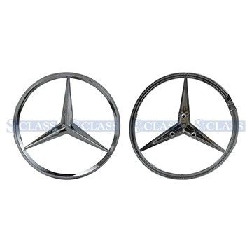 Эмблема крышки багажника Mercedes Benz W210 95-02, Wender Parts, M 210 758 0058,