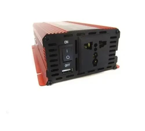 Автомобильный преобразователь напряжения 12V-220V 1000W | Зображення 2