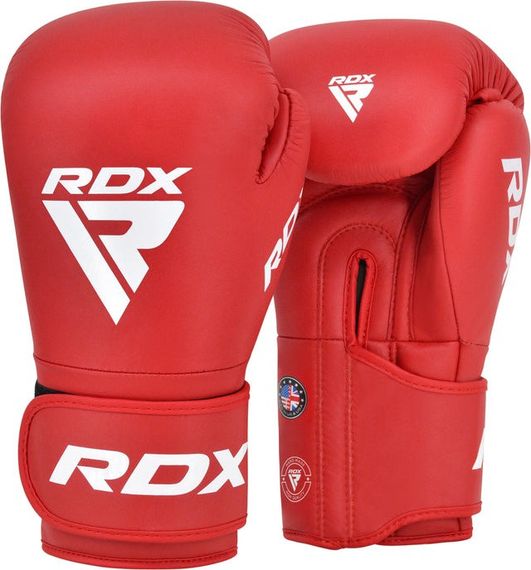 Боксерські рукавиці RDXі AS1 RED-10 унцій (капа в комплекті) | Зображення 1