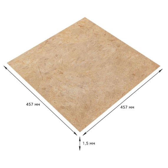 Самоклеюча LVT плитка 457х457х1.5мм (D) SW-00002463 | Зображення 4