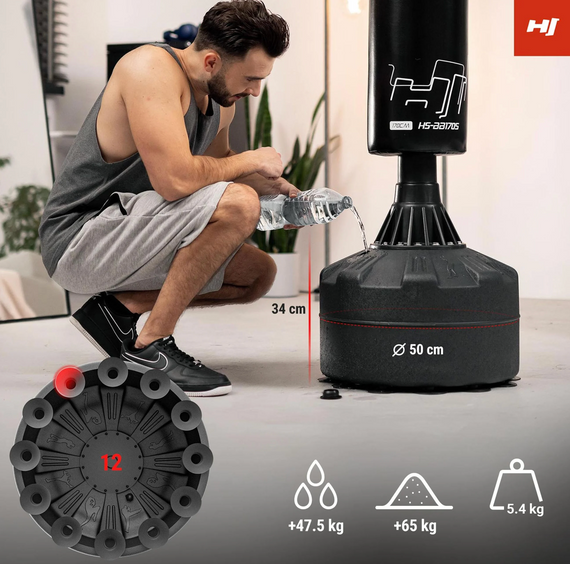 Боксерський мішок для підлоги Hop-Sport HS-BB170S | Зображення 6