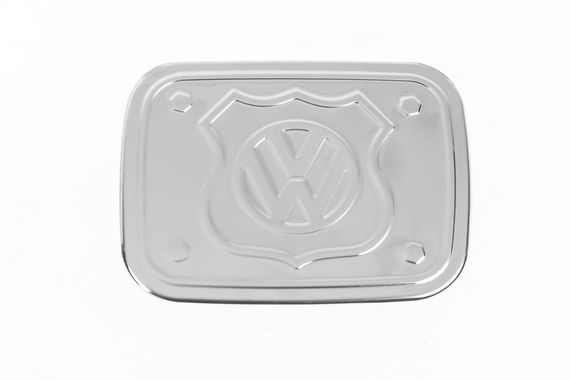 Накладка на бак (нерж) Carmos - Турецька сталь для Volkswagen Caddy 2004-2010 рр | Зображення 1