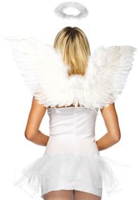 Аксессуар Leg Avenue Angel Accessory Kit One Size Белый