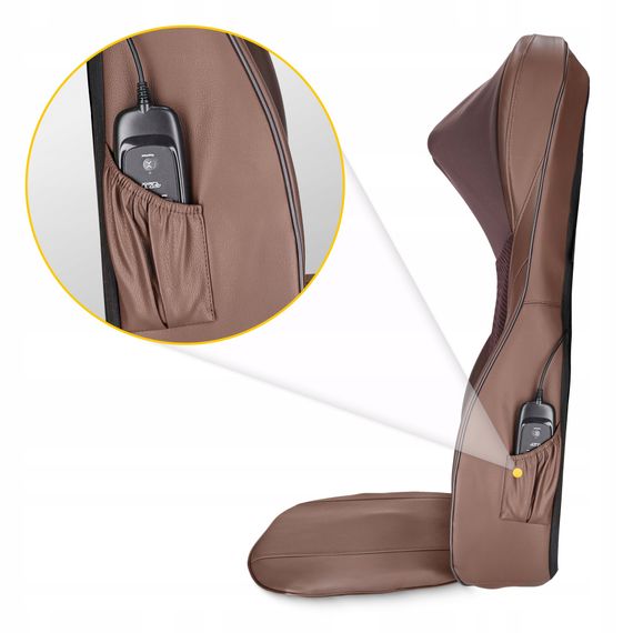 Масажна накидка 4FIZJO Ultra багатофункціональна, з підігрівом Brown (P-5905973404105) | Зображення 3