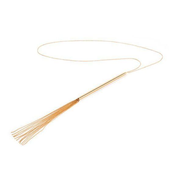 Ланцюжок-батіг на шию Bijoux Indiscrets MAGNIFIQUE Necklace Whip - Gold