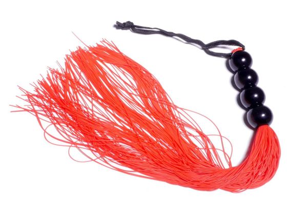 Батіг Silicone Whip Red Fetish Boss Series, 14 | Зображення 4