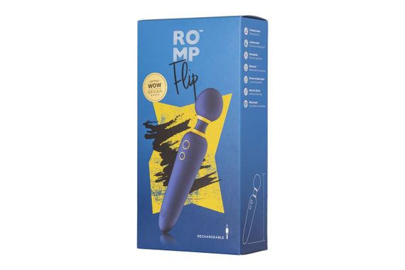 Вібромасажер Romp Flip, гнучка головка, 4 режими потужних вібрації, 6 інтенсивностей | Зображення 6