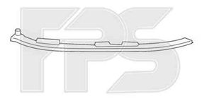 Крепежная планка переднего бампера Chevrolet Aveo T300 (12-16) нижняя, правый  96695219