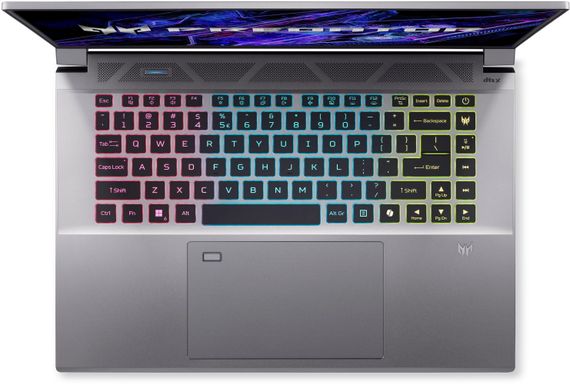 Ноутбук Acer Predator Triton Neo 16 PTN16-51 16' WQXGA, Intel U7-155H, 16GB, F1TB, NVD4060-8, Lin, сріблястий (NH.QSAEU.002) | Зображення 4