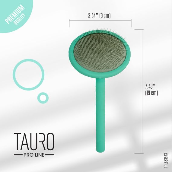 Пуходерка зелена Tauro Pro Line, 9 см | Зображення 2