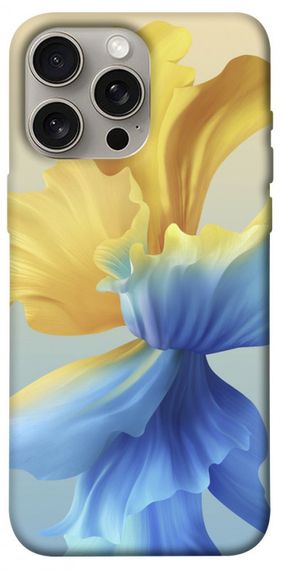 Чохол з картинкою Абстрактна квітка для Apple iPhone 15 Pro Max (6.7")