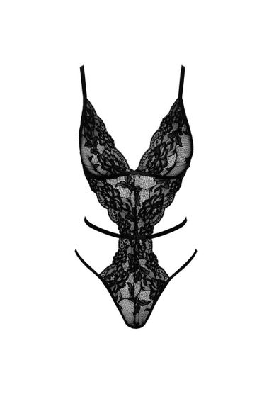 Боди Kissable French Kiss Body Черный L/XL | Зображення 6