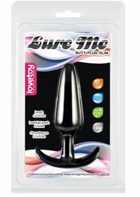 Анальна пробка - Lure Me Butt Plug S Black Sex Aura