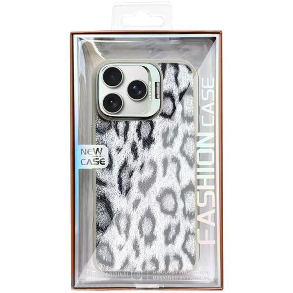 Чохол TPU+PC Wild Leopard with MagSafe для Apple iPhone 16 Pro Max (6.9") Grey | Зображення 2