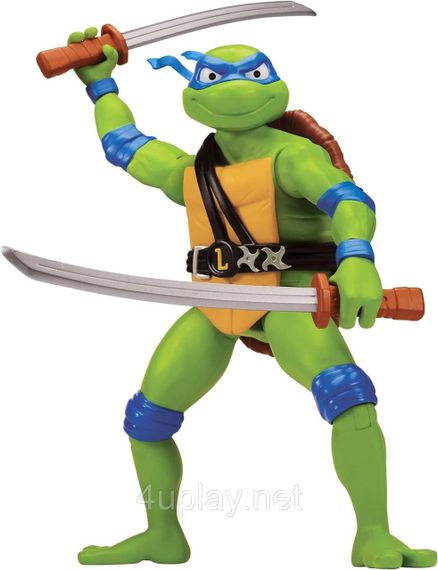 Фігурка гігант Черепашки-ніндзя Леонардо 30 см Teenage Mutant Ninja Turtles Mutant Mayhem 12” Leonardo TMNT Оригінал | Зображення 3