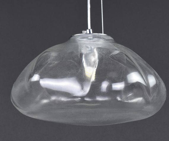 Люстра підвісна на 1 лампочку 27406 Хром 20-160х30х30 см. | Зображення 3