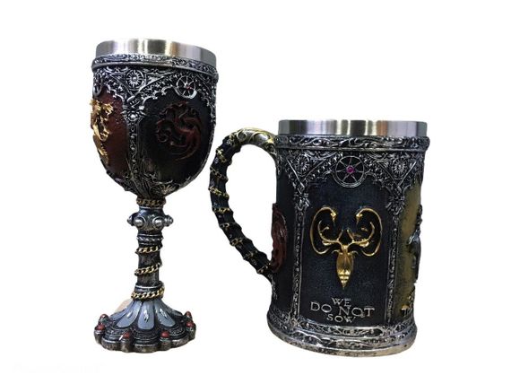 Подарунковий набір Чашка Келих 3 Гра Престолів Бафомет Подарунок