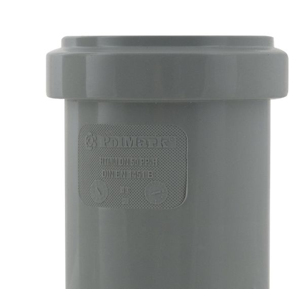 Муфта внутрішня каналізаційна PolMark ф 50мм | Зображення 2