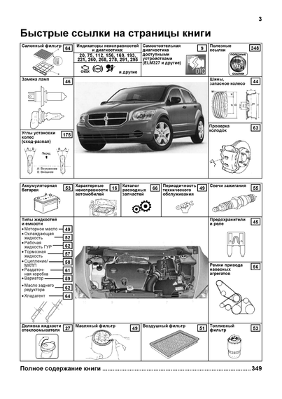 Dodge Caliber. Посібник з ремонту та техобслуговування. Книга | Зображення 1
