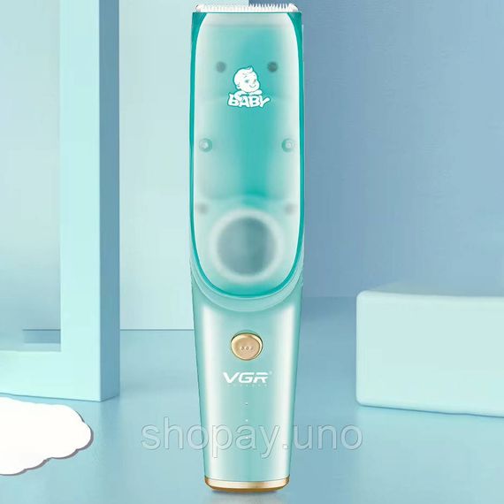 Машинка для стрижки детей VGR V-151 Baby · Детская машинка – триммер для стрижки мягких волос с низким уровнем шума | Зображення 1