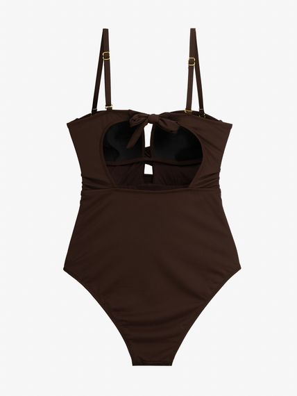 Купальник однотонний жіночий GENUA 57765 42 Коричневий shop (2000999460784) | Зображення 2