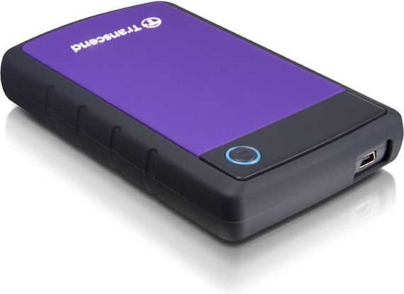 Жесткий диск Transcend StoreJet 2.5&quot; USB 3.1 2TB StoreJet 25H3 Purple (TS2TSJ25H3P)