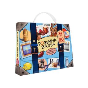 Настольная игра "Умный чемодан. Азбука, цифры, вкусы, цвета" 30377