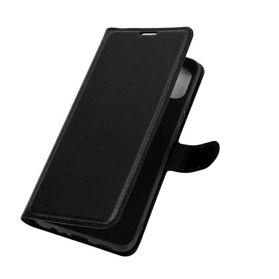 Чохол книжка з кишенями для карт на Oppo A15 / A15s колір Чорний | Зображення 4