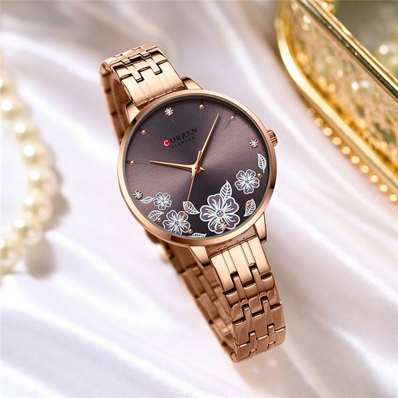 Curren C9068L Gold Cofee | Зображення 1
