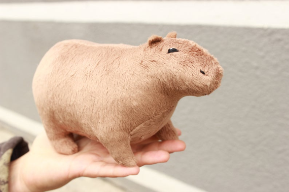 М'яка іграшка "Капібара" 17*13 cm Коричневий (sv1805) | Зображення 3