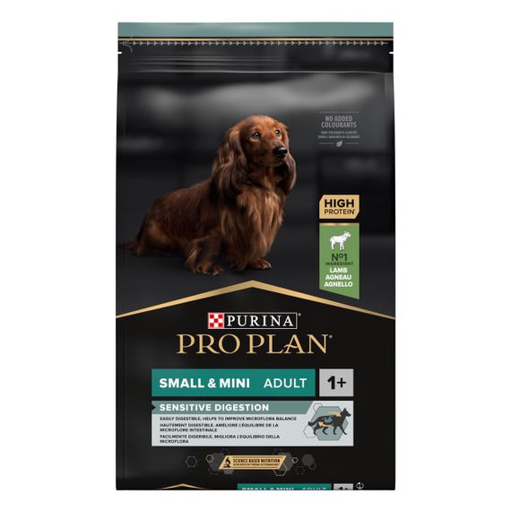 Сухой корм для собак малых пород с ягнятиной Purina Pro Plan Small & Mini Sensitive Digestion Lamb 3 кг