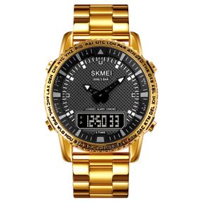 Чоловічий годинник Skmei 1898GDBK Gold-Black