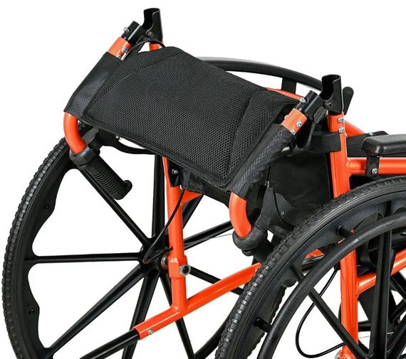 Крісло-каталка Vera Medical з ручними гальмами для людей з обмеженими можливостями вагою до 120 кг (VRM-009) | Зображення 2