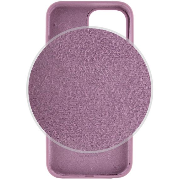 Чохол Silicone Case Full Protective (AA) для Apple iPhone 14 Pro (6.1") Ліловий / Lilac Pride | Зображення 2