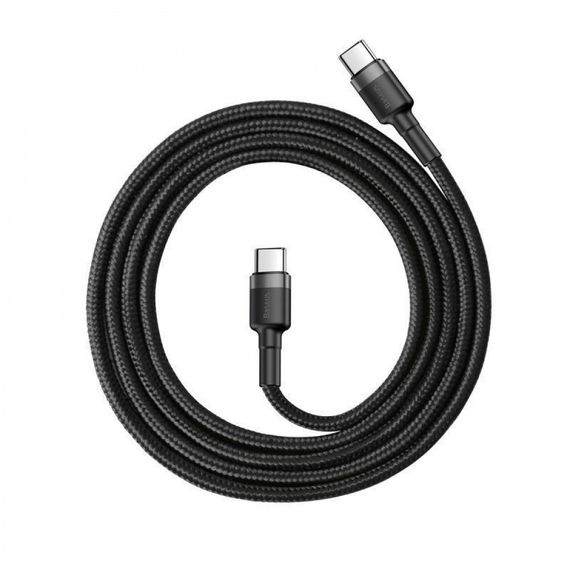Кабель Baseus Cafule Type-C to Type-C PD 2.0 60W (1m) | Зображення 4