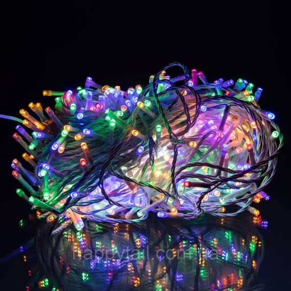 Гірлянда Різдвяна фея вулична 50 м 500 LED білий провід Мультиколор CF500L50MWML | Зображення 2